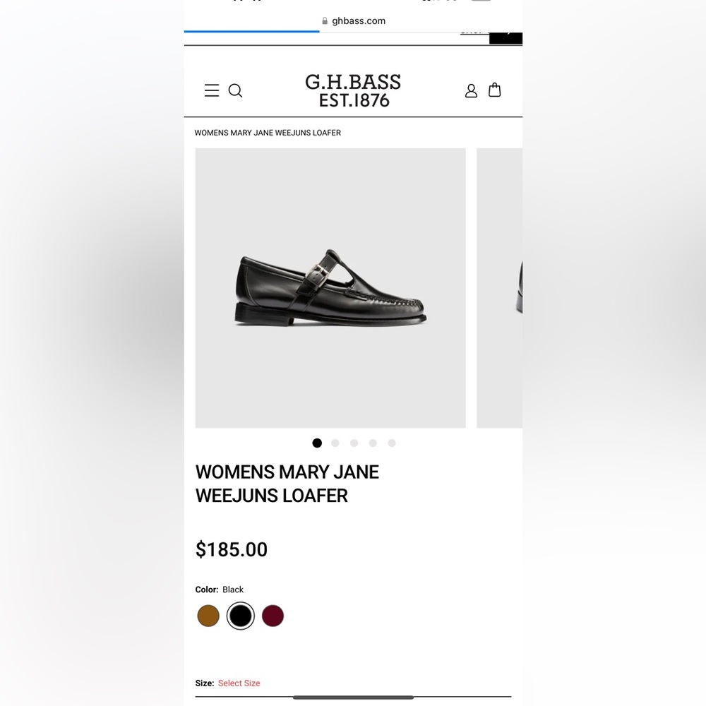 G.H. Bass Est 1876 Loafer